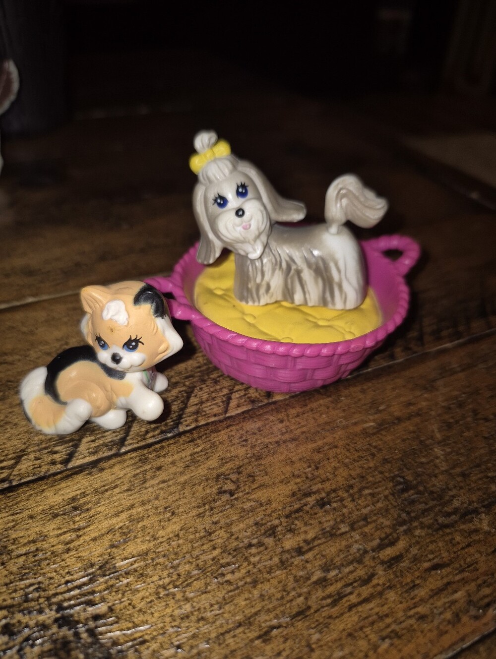 Vintage LPS Dog and Cat Set